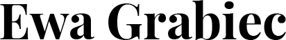 logo Ewa Grabiec